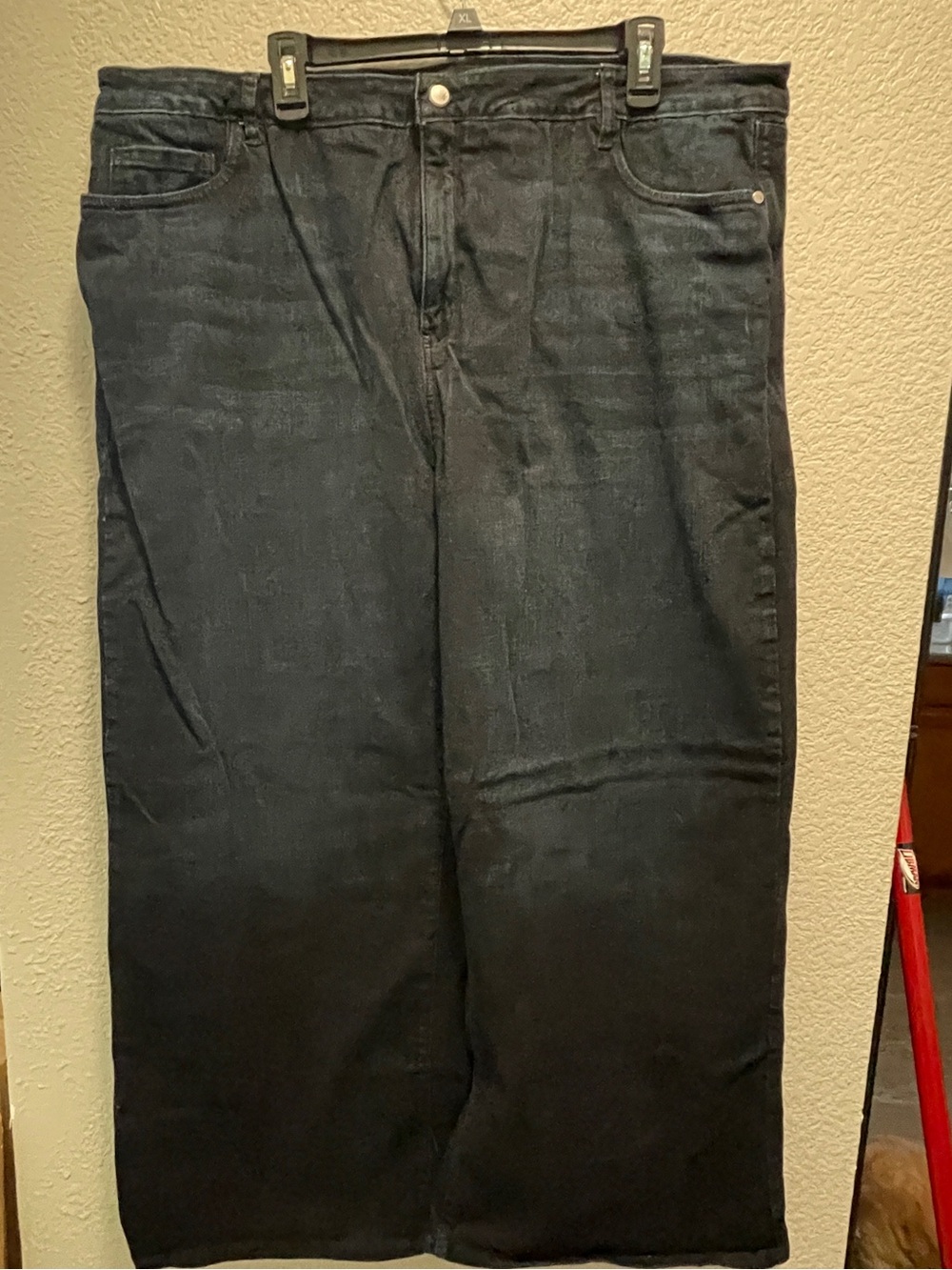 Alexander Jane High Waisted, Wide Leg Dark Wash Women’s Blue Jeans